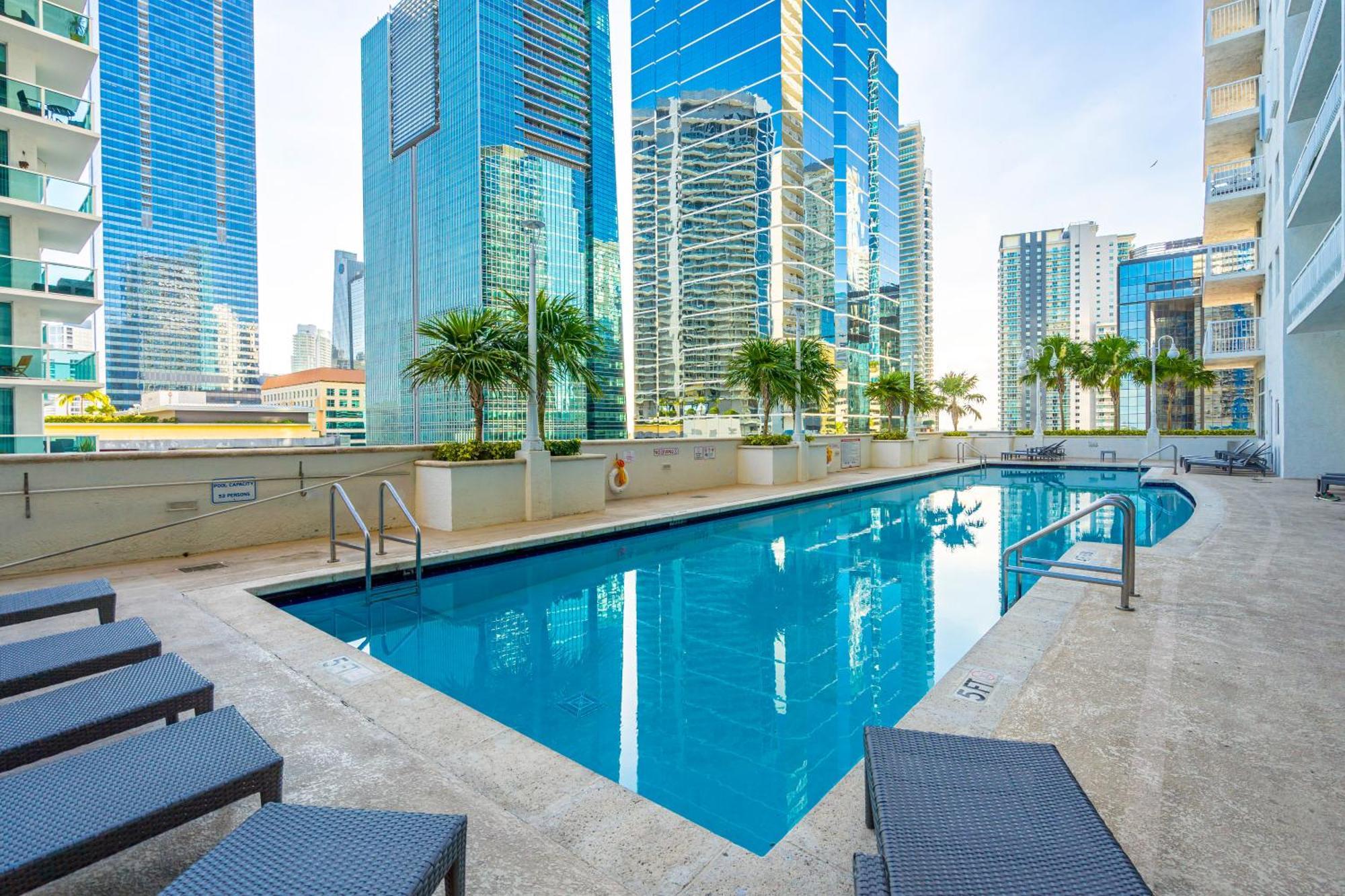 迈阿密Lux 2B/2B Brickell - Free Parking公寓 外观 照片
