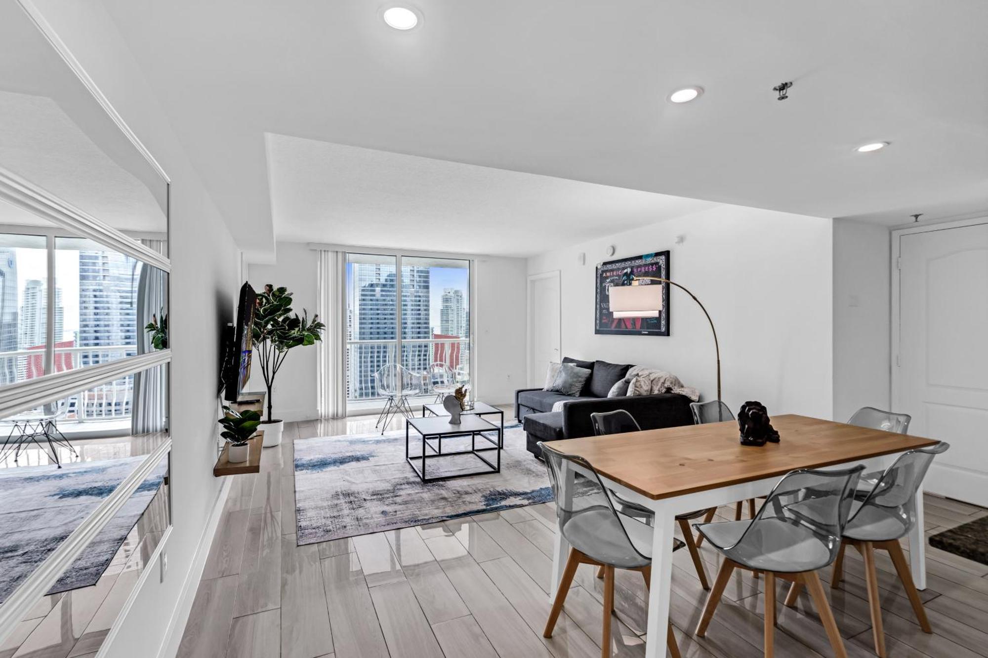 迈阿密Lux 2B/2B Brickell - Free Parking公寓 外观 照片