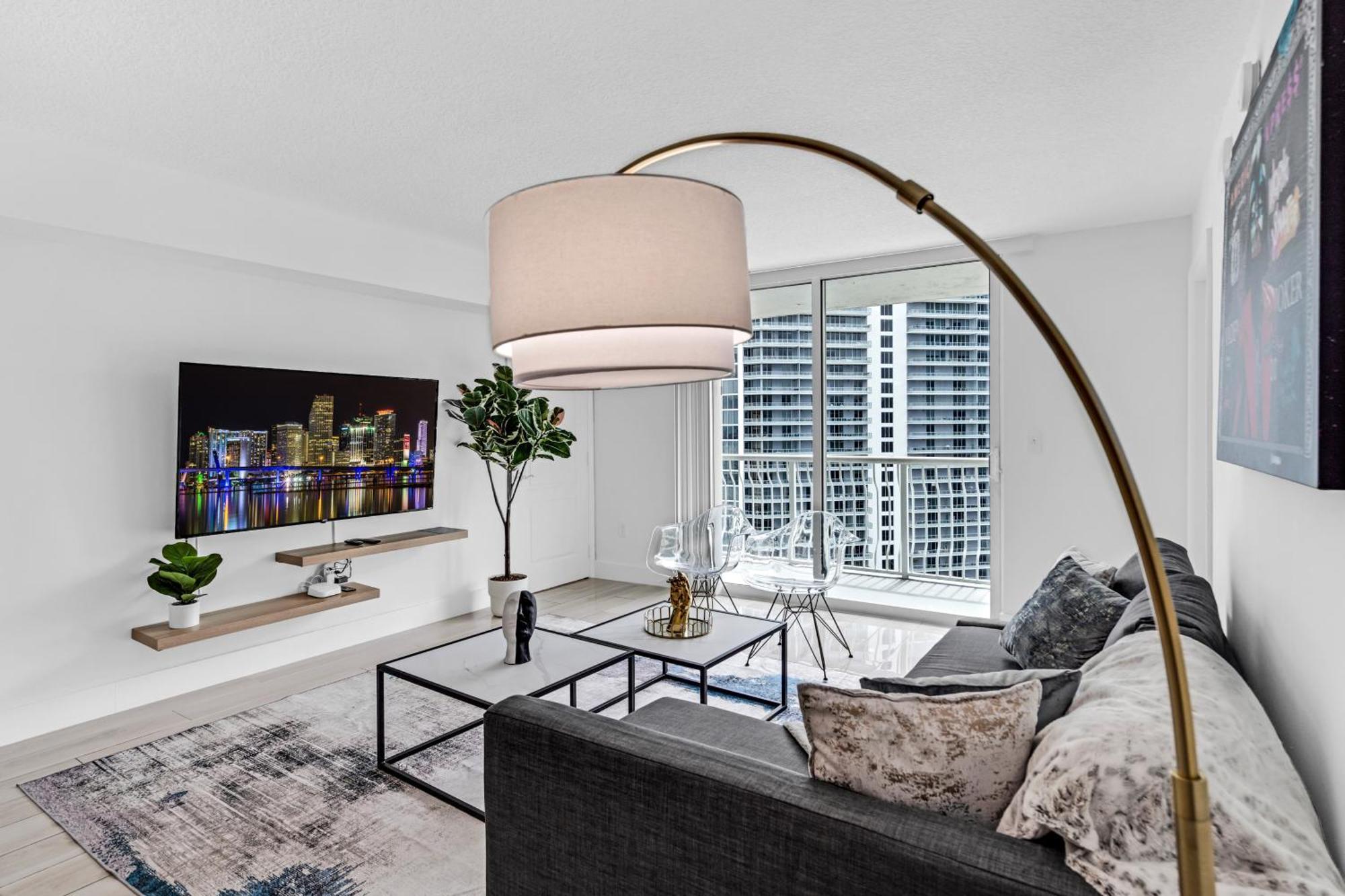 迈阿密Lux 2B/2B Brickell - Free Parking公寓 外观 照片